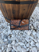 Load image into Gallery viewer, Tooled leather cowhide wallet
