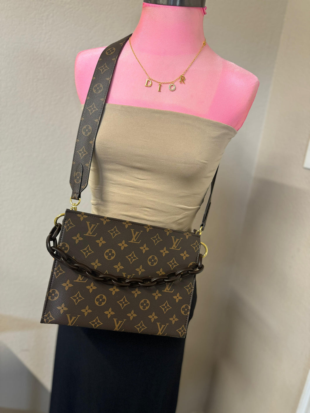 L V crossbody