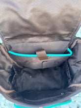Load image into Gallery viewer, Tooled Cowhide backpack/diaper bag
