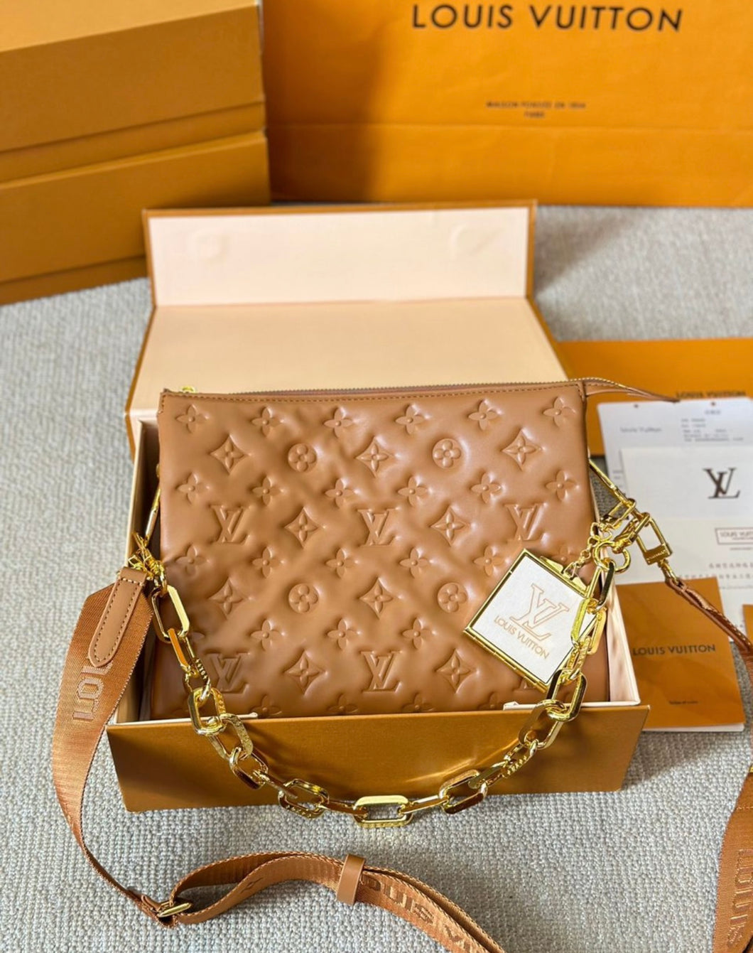 L V crossbody